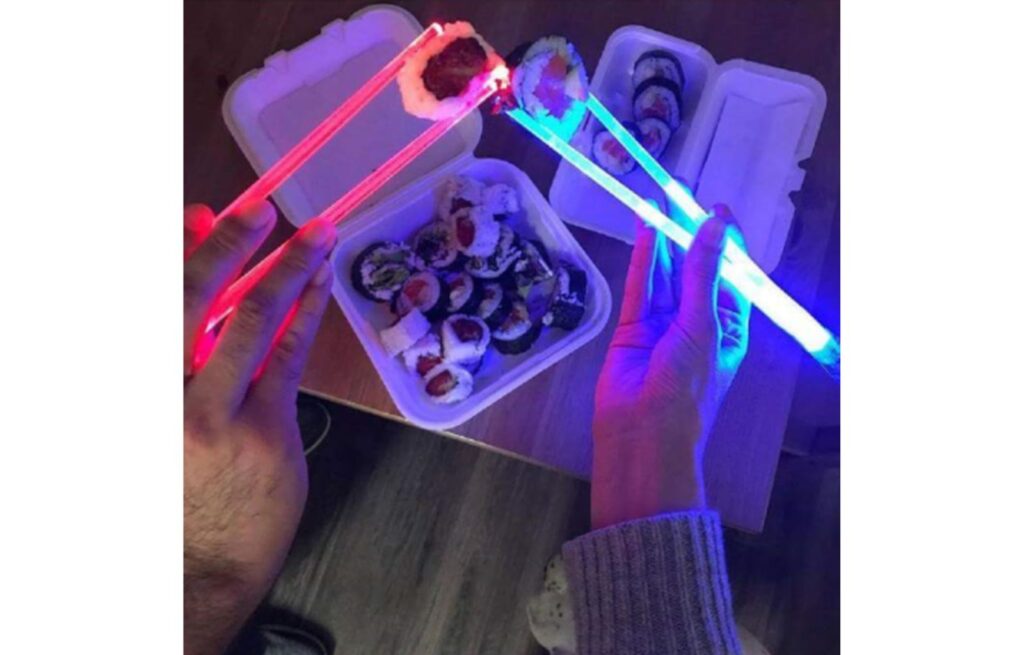 Comer Sushi Sintiéndote en la Galaxia