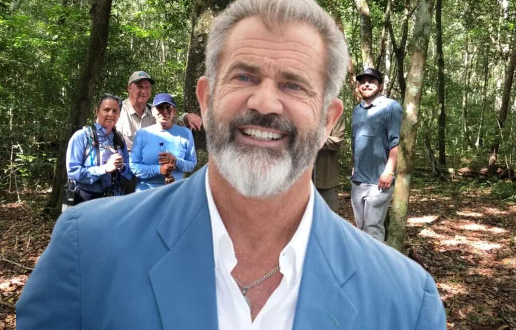 Mel Gibson y Increíbles los planes que tuvo al visitar Peten Guatemala