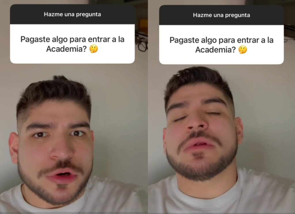 Cristian Salguero aclara rumores sobre su ingreso a La Academia: ¿Pagó para entrar?