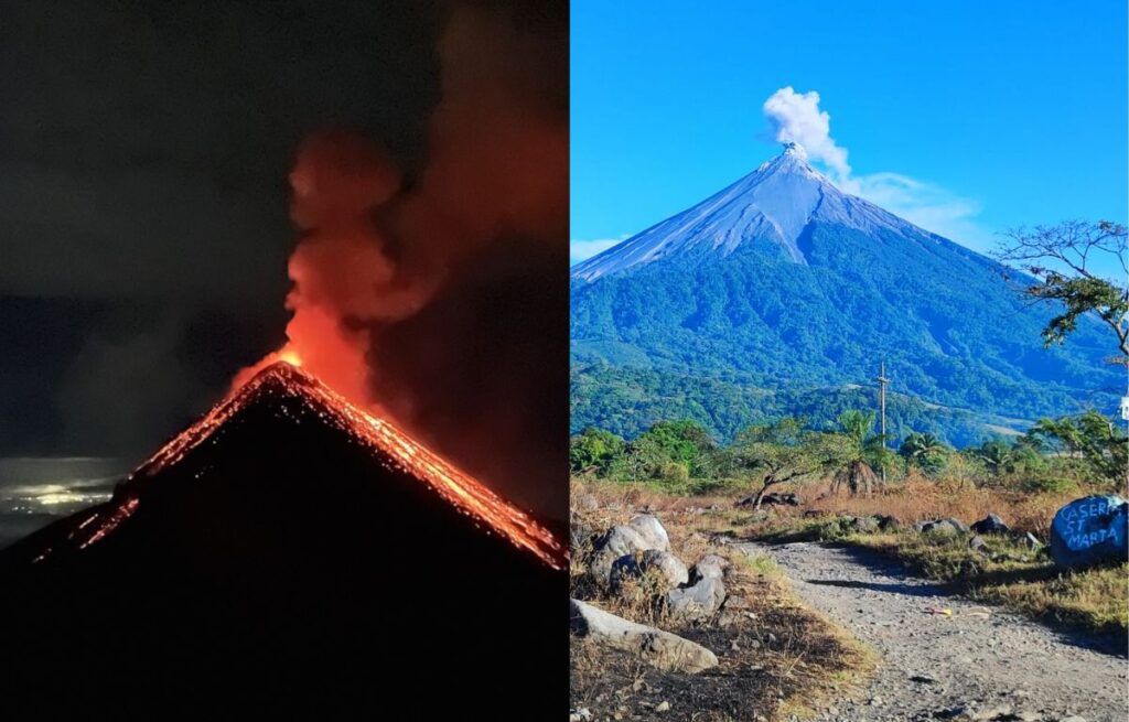 Volcán de Fuego: Autoridades advierten peligro en zonas cercanas