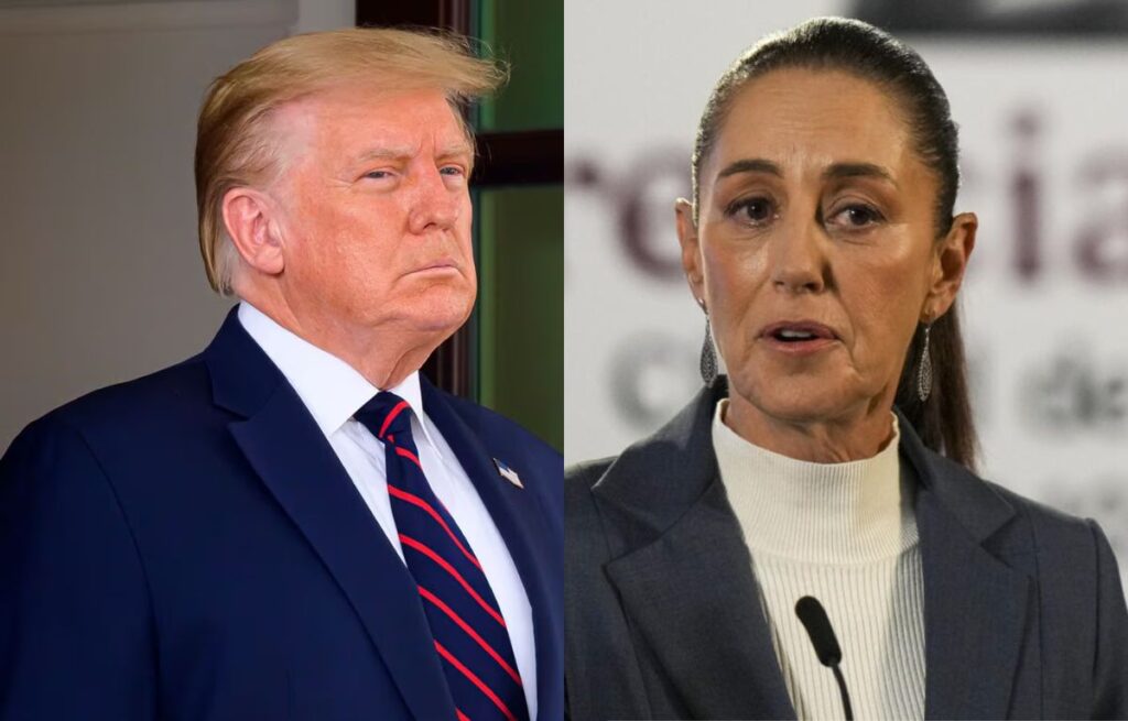 VIDEO Sheinbaum desmiente apoyo a cierre de fronteras de Trump