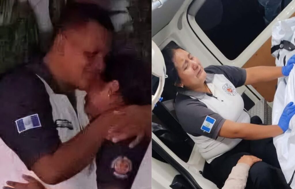 Bombera auxilia un accidente y descubre que es su esposo