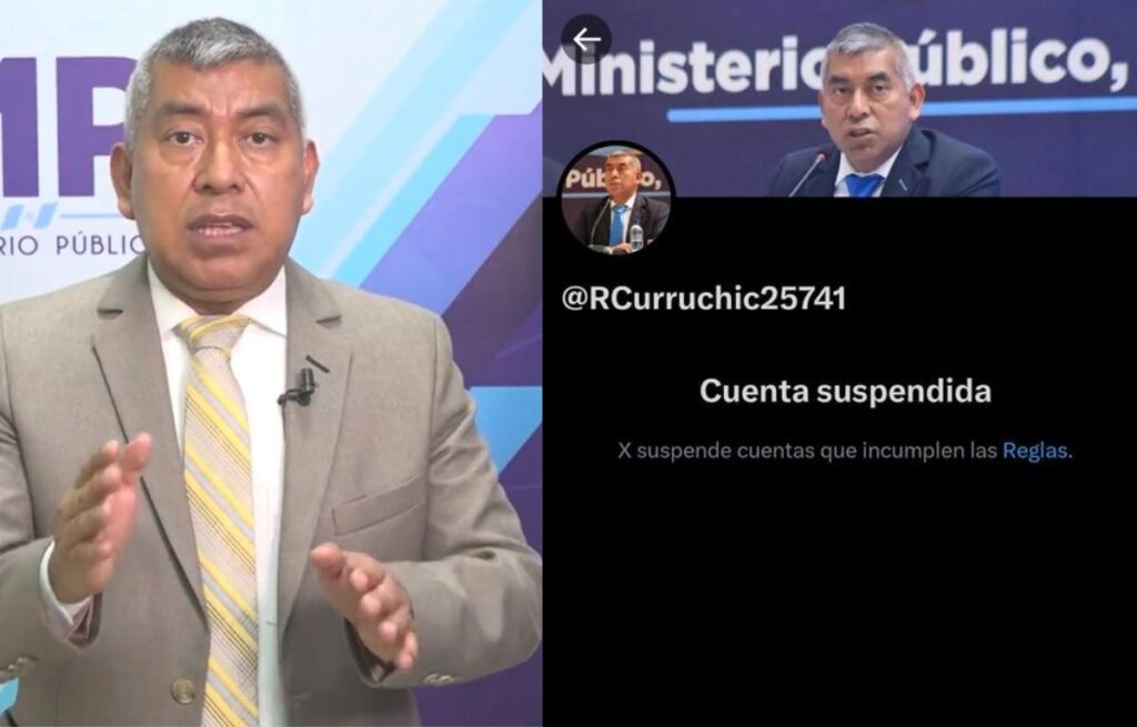 Rafael Curruchiche Pierde Su Cuenta en X Esto Es Lo Que Sabemos