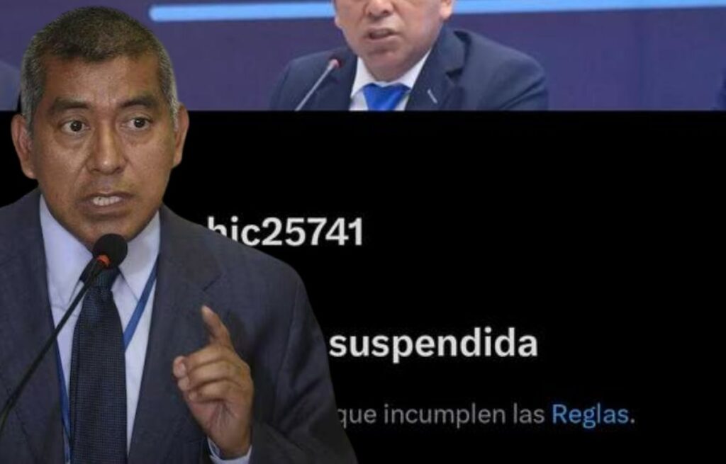 Revelan porque Rafael Curruchiche le quitan su Cuenta en X