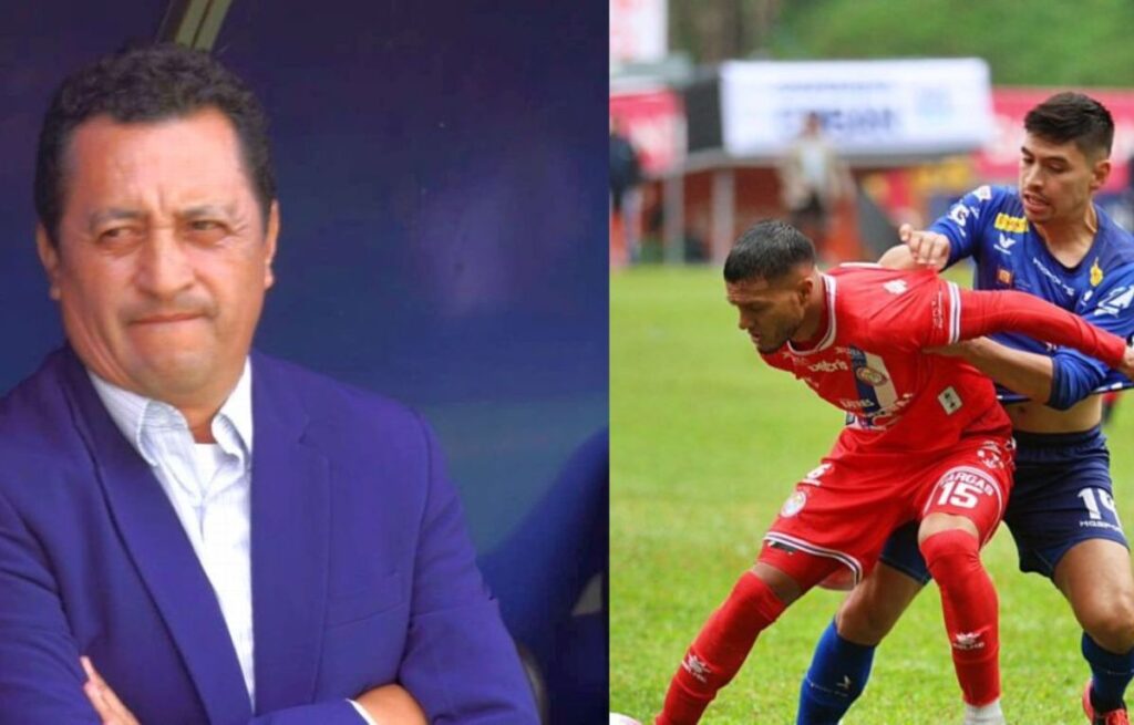Roberto Montoya, técnico de Cobán reta a Xelajú en la final de vuelta del torneo Apertura 2024
