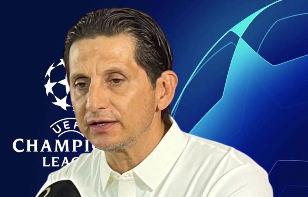 Ronald González sonríe estrella europea cerca de Comunicaciones