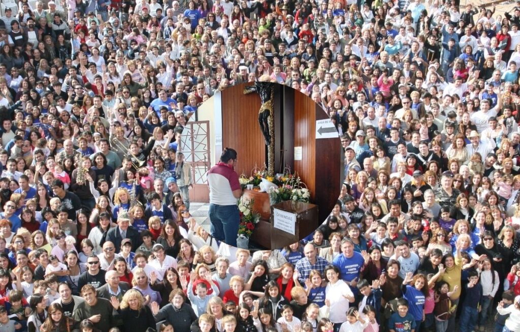 Así fue la máxima congregación del Cristo Negro de Esquipulas en Guatemala