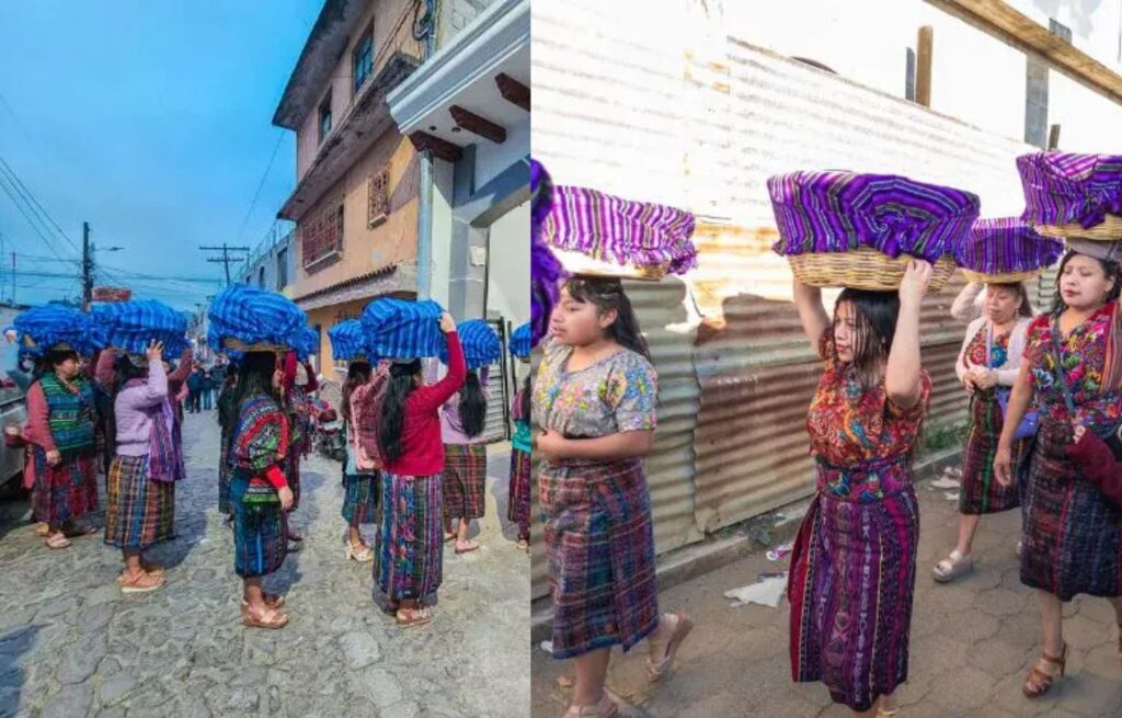 El desfile de canastas de comida en Guatemala una tradición viva en los compromisos matrimoniales